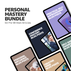 Personal Mastery Bundle – 50 Pre-Written Articles