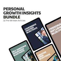 Personal Growth Insights Bundle – 32 Pre-Written Articles